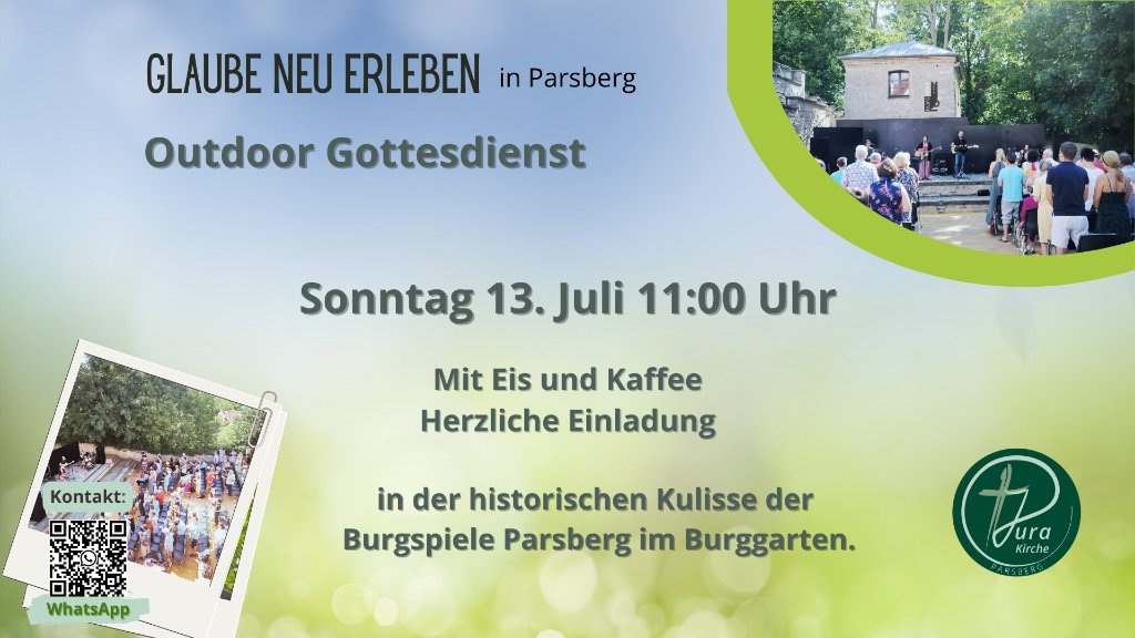 Outdoor-Gottesdienst in Parsberg