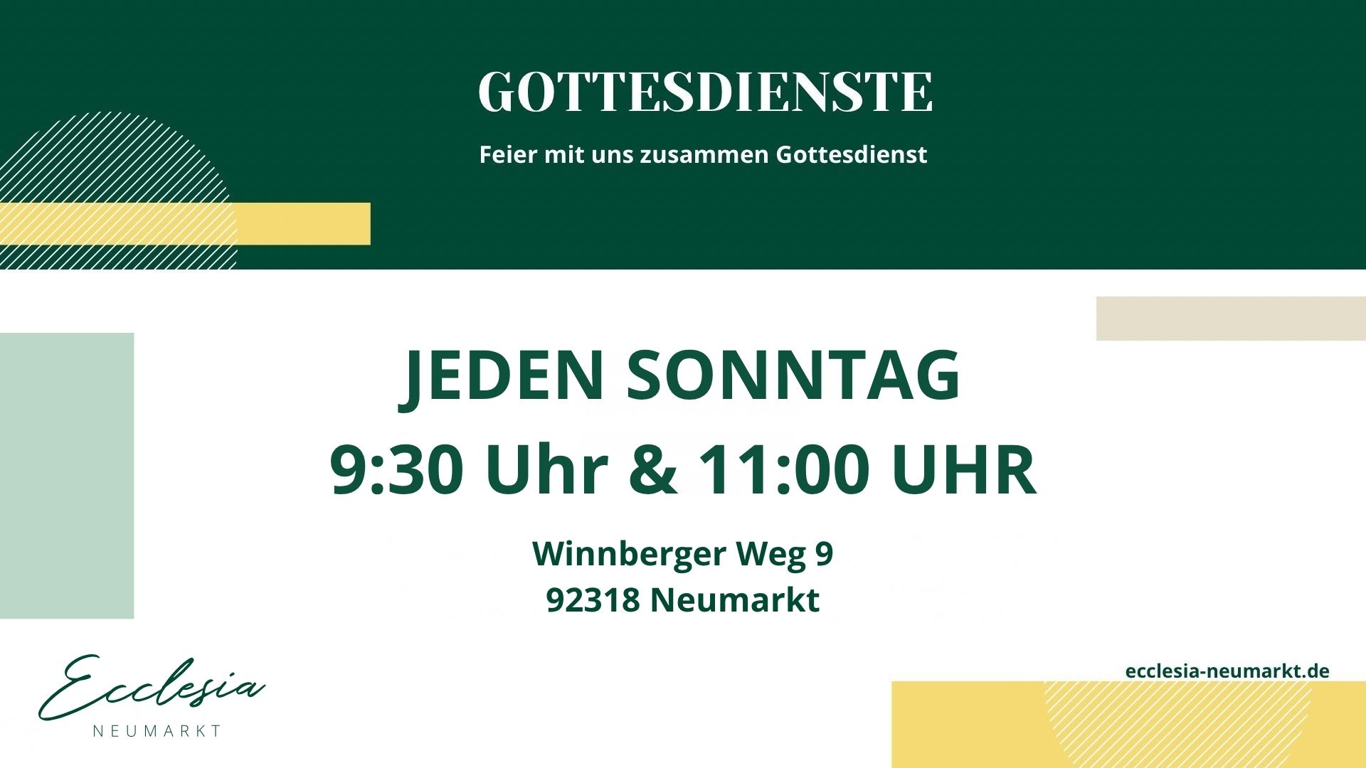 Gottesdienste